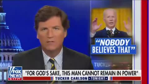 Tucker Carlson Calls For 25th Amendment