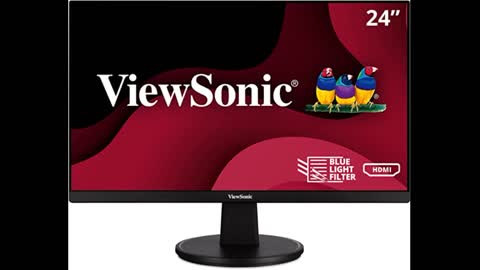 Review: ViewSonic VA2447-MH 24 Inch Full HD 1080p Monitor with Ultra-Thin Bezel, Adaptive Sync,...