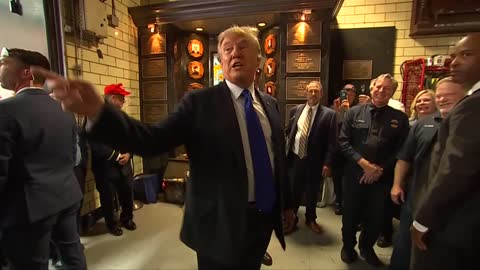 Trump Showed up in NY To Honor First Responders 09/11/2021