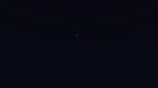 Strange flying object over Berlin, Germany