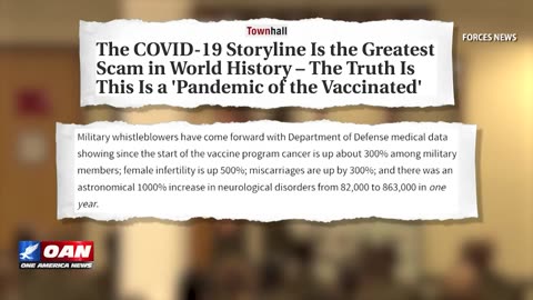 (Reminder) CDC Hiding Injuries, Deaths from Covid-19 Jabs (OANN Pearson Sharp - Nov.2022)