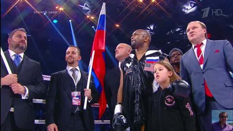 Roy Jones. The Russian National Anthem. That's respect for the nation.
