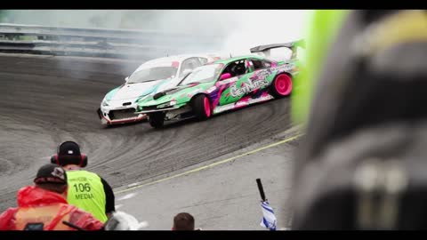 Formula Drift Cars in Circuits For Sport