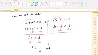 Math62_MAlbert_2.8_Solve compound inequalities
