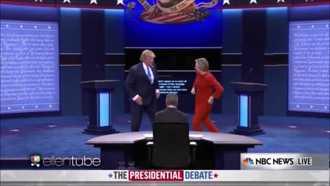 -Hillary vs Trump - Dancing Debate on Ellen