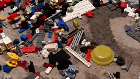 Playing legos