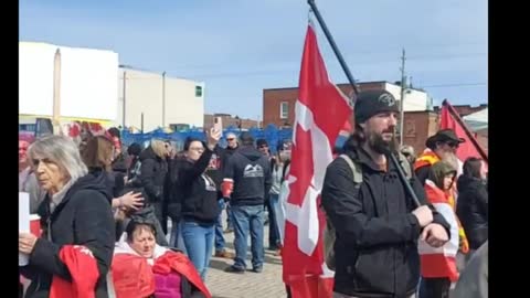 Canadians Are Cool As Shit, Incredible Energy At North Bay, Ontario Freedom Rally