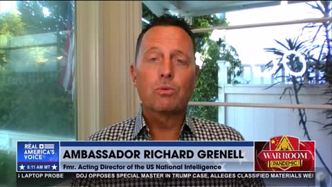 Richard Grenell: Whoever took the picture of classified documents and approved the release to the media needs to be fired.