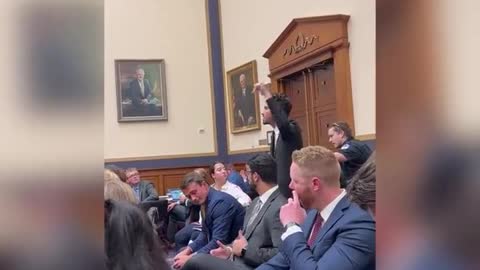 David Hogg Loses Temper During Congressional Hearing, Gets Forcibly Removed By Security