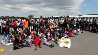 The refugees in Bellville are commemorating one year