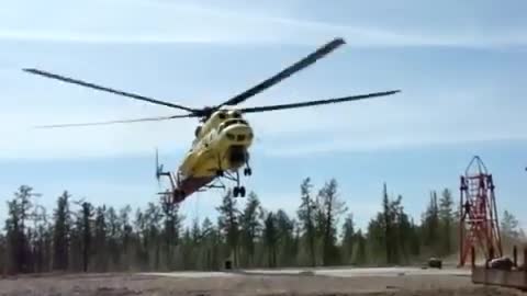 HUGE RUSSIAN HELICOPTER
