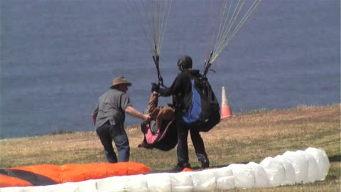 Uncle Bob paragliding