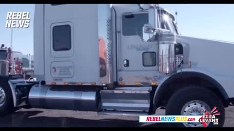 Latest on U.S. trucker convoy as it approaches Washington D.C. | Jeremy Loffredo joins Ezra Levant