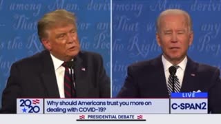 Trump Vs Biden Debate 2020 Part 2