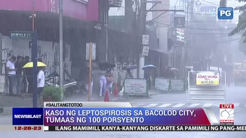 Kaso ng leptospirosis sa Bacolod City, tumaas ng 100%