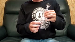 Black Leaf 'Swiss Cheese' Percolator Dab Rig (Review / Unboxing)