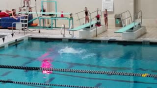 Kids Competitive Diving Meet Part 1