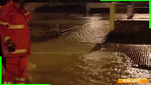 Spain's Storm Juan: 195 Km/h Winds, Floods Ravage Badajoz!