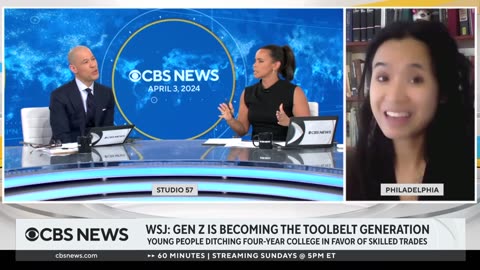 [2024-04-03] Gen Z ditching 4-year colleges for trade schools, Wall Street Journal reports