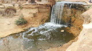 Fantastic Old Wadi El Rayan Waterfalls In Egypt