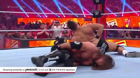 Roman Reigns vs. Randy Orton vs. AJ Styles vs. LA Knight: Royal Rumble 2024 highlights