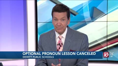 Michigan - DeWitt Public School First Grader Lessons on Gender Pronouns CANCELED