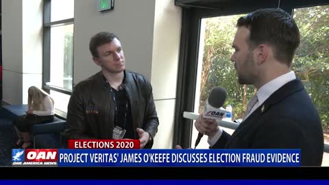 Project Veritas’ James O’Keefe discusses election fraud evidence