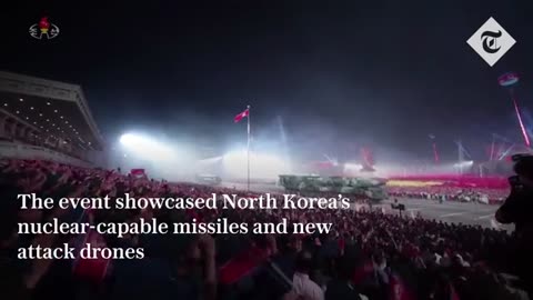 North Korea Displays New Drones At Victory Day Parade