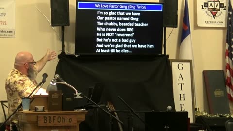 Our Pastor Named Greg (2023) Levity!