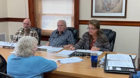 Public comment County Commissioner meeting October 3, 2023