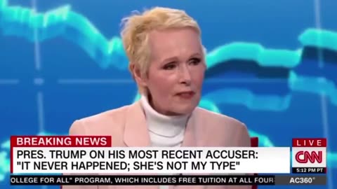 E. Jean Carroll - This Is Trump's Accuser...in a top department store...seriously?