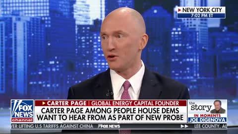 Carter Page weighs in on being part of new Dem probe