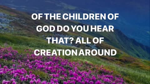 Creation is No Longer Subject to Corruption Because of US! #christian