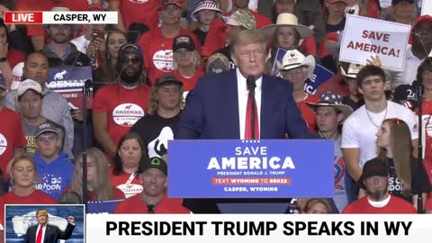 Complete President Donald Trump Rally Speech in Casper, Wyoming - (5/28/2022) 😎😎