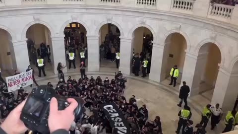 Far-Left Terrorists storm the Capitol in another Insurrection orchestrated by the Deep State