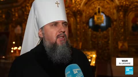 Ukrainian Orthodox Church holds Sunday service despite Russia-Ukraine war