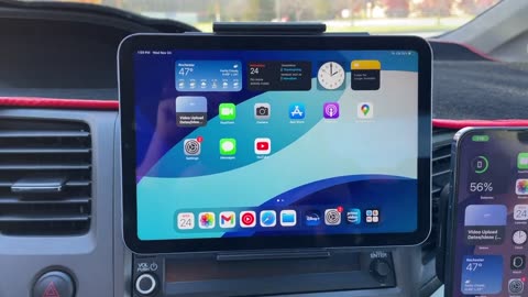 Car Mount For iPad: My iPad Mini 6 Car Setup!