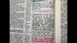 2 Corinthians - Chapter 4