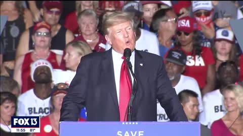 Trump rally draws thousands to Sarasota#WeLiveHere