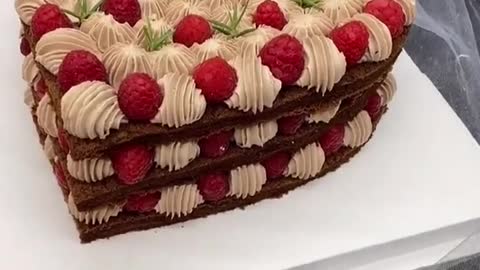 Idea for Chocolate Cake decorating