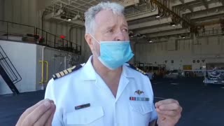S A navy Captain Andre De Wet fleet force preparation