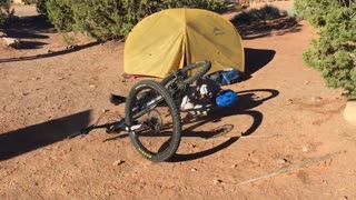 Woman Falls Face First Into the Ground Off Mountain Bike