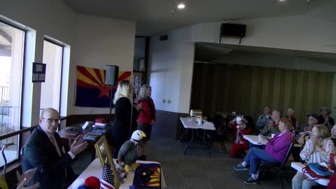 Video 1 Conservative Republican Club of Kingman. Dr. & President Laurence Schiff