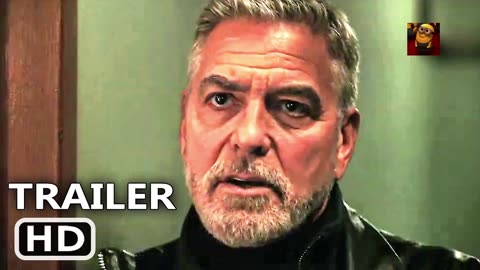 WOLFS Trailer (2024) George Clooney, Brad Pitt, Thriller Movie