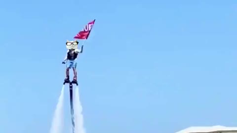 Water Rocket Patriot For Trump