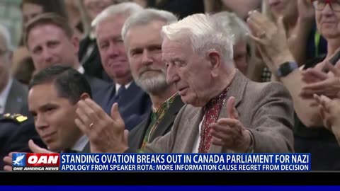 Standing Ovation Breaks Out In Canada Parliament For Nazi