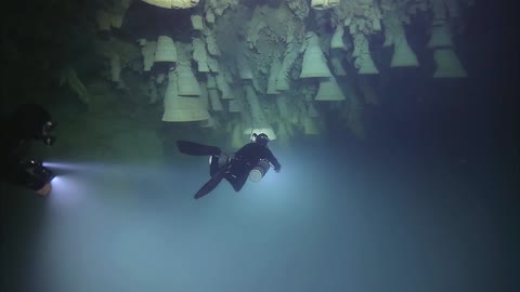 Diving in Mexico Cenote Zapote