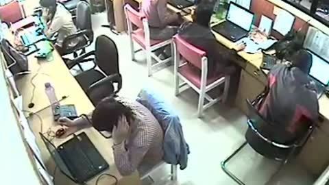 CRAZY CCTV Footage of an Earthquake in Nepal | May 12, 2015, (Baisakh 29th 2072 B.S.)