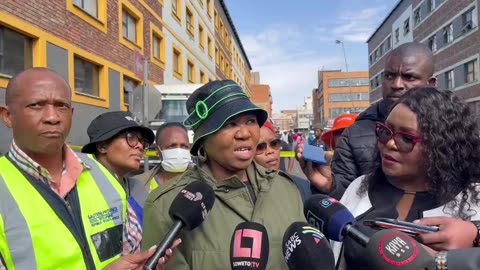 Minister of Social Development, Lindiwe Zulu says her department not responsible for fire