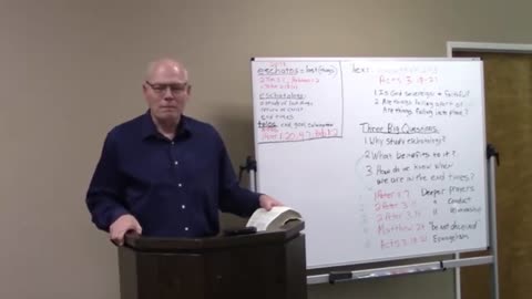 End Times Bible Study - Lesson #2 - God's Timetable